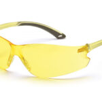 PYRAMEX Ochranné brýle Itek ES5830S, nemlživé – žluté