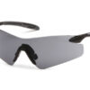 PYRAMEX Ochranné brýle Intrepid II ESB8820S, nemlživé, černá obruba – tmavé