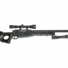 WELL L96 Sniper – černá  plus  dvojnožka  plus  optika