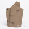 FMA Opaskové plastové pouzdro – holster pro Glock se svítilnou, dlouhé, pískové