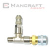 Mancraft HPA adaptér QD US / micro QD / 1/8″