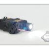 FMA AN/PEQ15  plus  LED svítilna s IR krytkou  plus  červený laser  plus  IR přísvit – černý