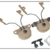 FMA Rail adapter set na EXFIL helmu pro headset Peltor – Pískový