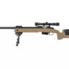 Specna Arms M40A5 (SA-S03 CORE(TM)), manuální (High Velocity)  plus  dvojnožka a optika – Písková