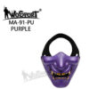 Wosport Ochranná maska Samurai – fialová