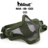 Wosport Síťovaná ochranná maska V1, zelená