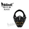 Wosport Ochranná maska Samurai – černá
